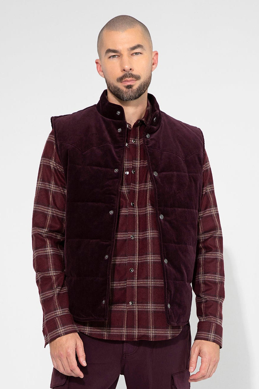 Wayne Needle Cord Plum