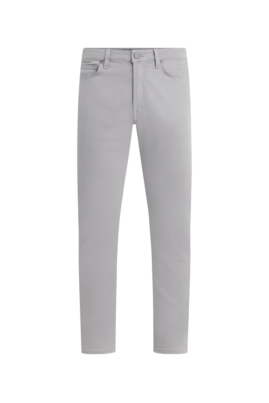 MONFRÈRE Brando Parisian Luxe Light Grey men's grey soft stretch twill five pocket slim jean.