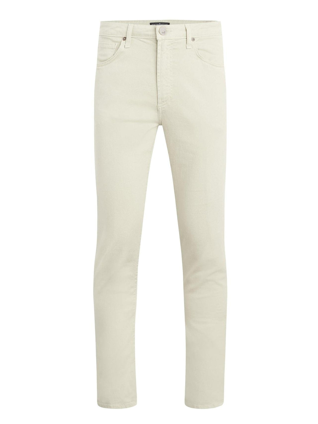 MONFRÈRE Brando Parisian Luxe Khaki men's khaki soft stretch twill five pocket slim jean.