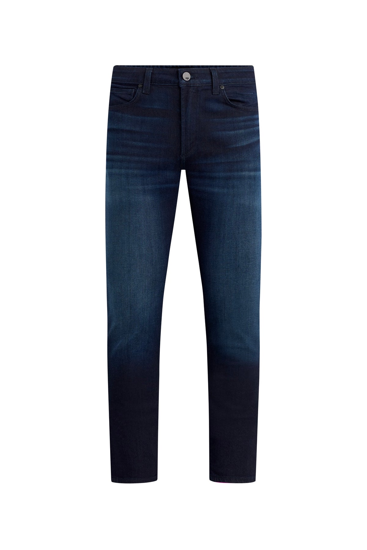 MONFRÈRE Brando Vail men's dark blue Japanese stretch denim five pocket slim jean.