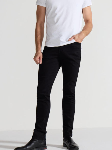 Greyson Noir Stretch Skinny Jean | MONFRÈRE